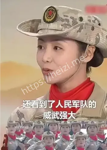 女民兵方队首次全女性